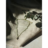 Emerald Infinity Necklace